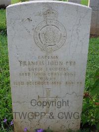 Dar Es Salaam War Cemetery - Pye, Francis John